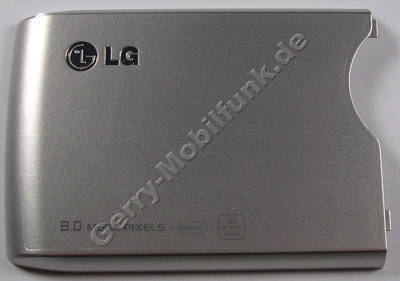 Akkufachdeckel silber LG GC900 C-Cover, Batteriefachdeckel