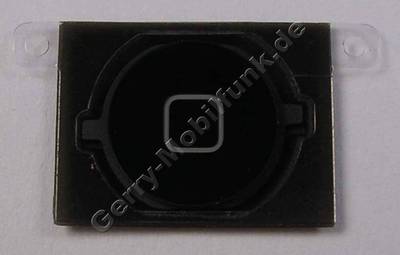 Home Button Apple iPhone 4S Tastenmatte schwarz Home Button