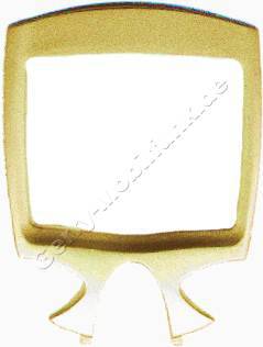 Displayscheibe Nokia 6210 gold Zubeh�r (Displayglas -Abdeckung)