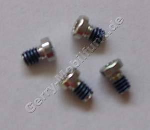 4 St�ck Schrauben 2 x 2,8 Torx6 Nokia N93 original Schrauben vom Gelenk