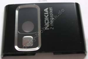 Kameraabdeckung Original Nokia 6233 schwarz, Cover, Bezel Kamerascheibe