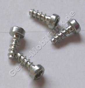 4 Stck Schrauben 1,6 x 4,5 Nokia 7510 Supernova original Schraubenset Torx TX6 plus 