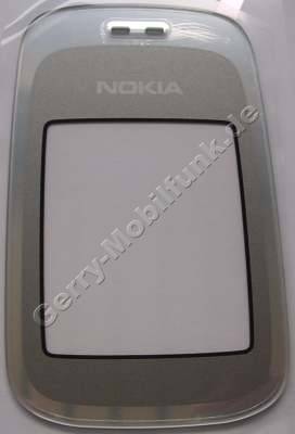 Displayscheibe groß silber Nokia 6085 original Scheibe vom großen innen Display