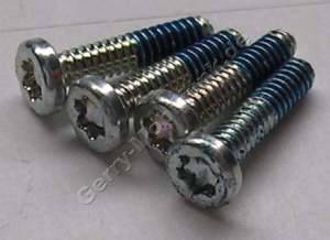4 Stück Schrauben 1,8 x 7 mm Nokia 5220 Xpress Music original Schraubenset der Unterschale