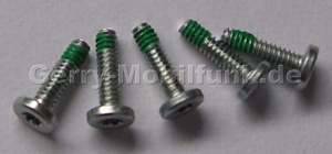 5 Stck Schrauben 1,4x5mm Nokia E5-00 Schraubenset 1,4x5,0 Torx TX4 plus 