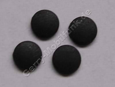 Set Gummistopper Rückseite Nokia E90 original Gummi Stopfen der Rückseite damit das gerät nicht rutscht, Gummifuß Set