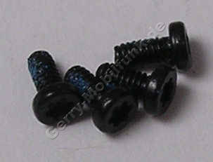 4 Stck Schrauben 1,4x3 mm Nokia Asha 306 original Schraubenset Torx TX5 plus  IP5