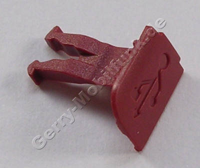 Abdeckung rot USB-Anschluß Nokia 6301 original Kappe USB