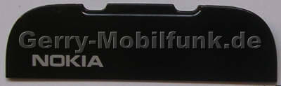 Deko Einlage Original Nokia 5300 Dekoreinlage der schwarzen Oberschale (A-Cover)