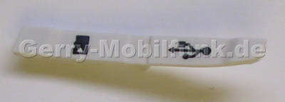 Abdeckung Speicherkartenschacht weiss Nokia E71 original Abdeckung Speicherkarte und Abdeckung USB Anschlu, Blende