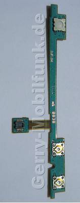 Seitliches Flexkabel Nokia N79 original seitliches Flachbandkabel mit SMD Schaltern für Lautstärke und Kamerafunktion, Auslöser, Taster