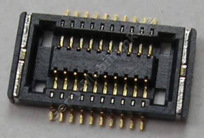 SMD Konnektor 2x10 polig Nokia N76 original Buchse der Platine