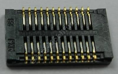 SMD Konnektor Nokia 6230 original SMD Konnektor vom Display, Anschlu�buchse auf der Hauptplatine