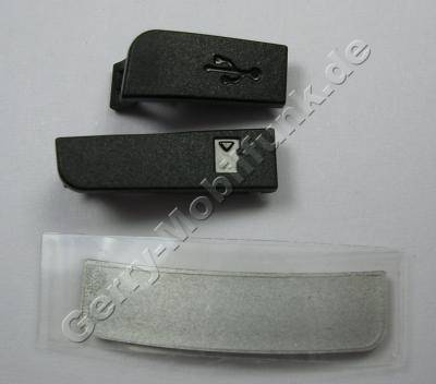 Abdeckungs-Set Nokia E63 Abdeckung Speicherkartenschacht, Abdeckung USB-Anschluß, Logobatch