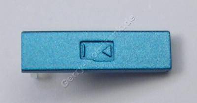 Speicherkarten Abdeckung blau Nokia 5130 Xpress Music original Verschluß Speicherkartenschacht blue