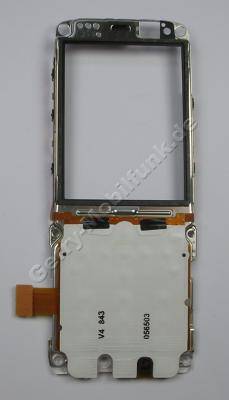 Tastaturmodul Nokia 5630 XpressMusic Tastaturplatine mit Displayrahmen incl. Lautsprecher für normale Gesprächsausgabe, Tastaturflex, Domesheet