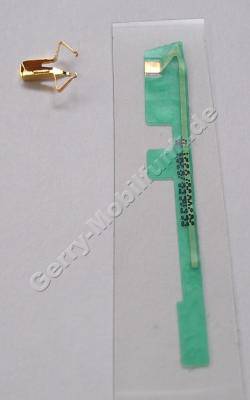 GPS Antenne Nokia N95 SWAP-Bauteil, interne GPS-Antenne mit Kontaktfeder ( Antennen-Konnektor ) zum einkleben in die untere Geh�useabdeckung