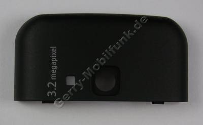 Kamera Abdeckung schwarz Nokia 6730 Classic original Kamera Cover black