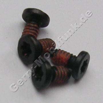 4 St�ck Schrauben 1,4 x 2,5  Nokia 6700 Slide original Schraubenset Torx TX4 plus 