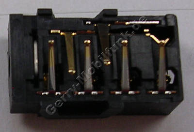 Headset Konnektor Nokia C2-03 original Buchse vom Headset-Anschluß CONN A/V 3.5MM SHORT SPRING SMALL