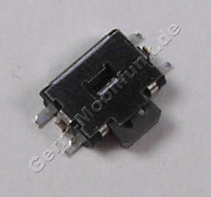 SMD Schalter Nokia N86 original Taster der Platine, Seitenschalter der Kamera, Kameraschalter, zweistufiger Schalter Kamerataste, Auslser, Fototaste, SWITCH SIDE PUSH DOUBLE TACT H1.2 12V 50