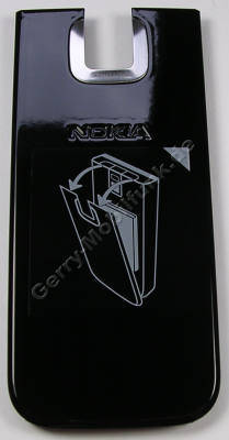 Akkufachdeckel schwarz F-Cover Nokia 5330 XpressMusic MobTV original Batteriefachdeckel