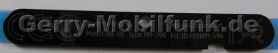 Untere Deco Abdeckung Nokia N8 original Abdeckung unten Deko Cover