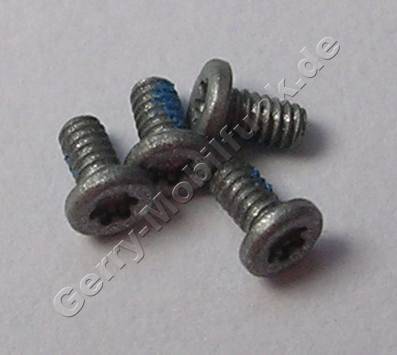 4 Stück Schrauben 1,4 x 2,5 Nokia 6260 Slide original Schraubenset Torx TX4 plus