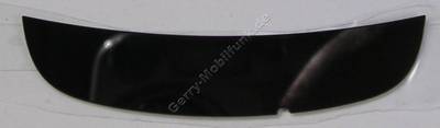 Deko Oberschale schwarz Nokia E6-00 original Cover-Deco black, Abdeckung der Oberschale, Logobatch