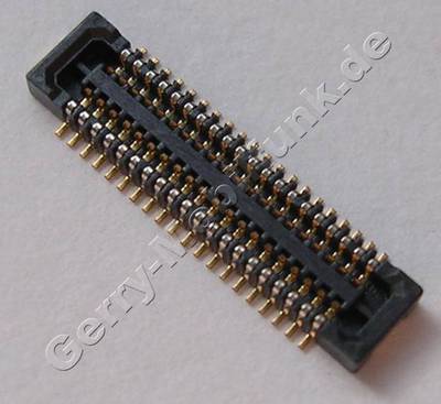 SMD Konnektor 2 x 20 Pin Nokia 5330 XpressMusic original Anschlu�buchse vom Flexkabel CONN 2X20 P0.4 FEMALE