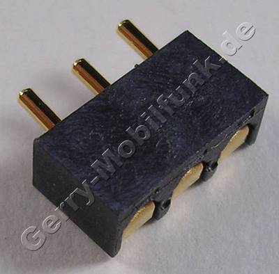 Batterie Konnektor Nokia N77 original Akkukontakt, L�tbauteil der Platine, Battery Connector, Batterie Kontakt