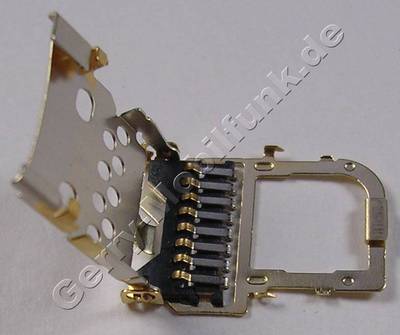 Speicherkartenleser Nokia 3710 fold original Kartenleser SD Micro Card ( Transflash ) SMD Lötbauteil mit Mechanik