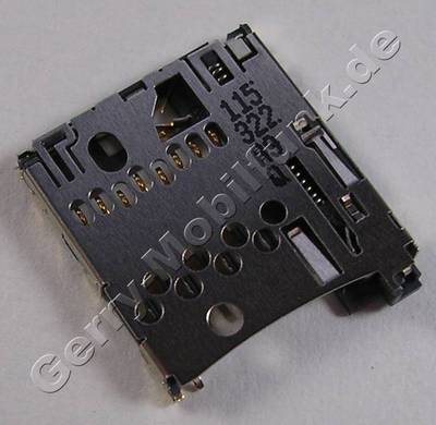 Speicherkartenleser Nokia N81-3 original Kartenleser SD Micro Card ( Transflash ) SMD Ltbauteil mit Mechanik