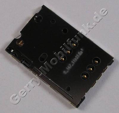 Simkartenleser Nokia N8 original Sim Konnektor der Platine, Lötbauteil 2 x 3Pol