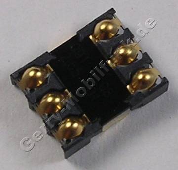 SIM Kartenleser Nokia N78 original SMD Konnektor der Simkarte, Ltbauteil