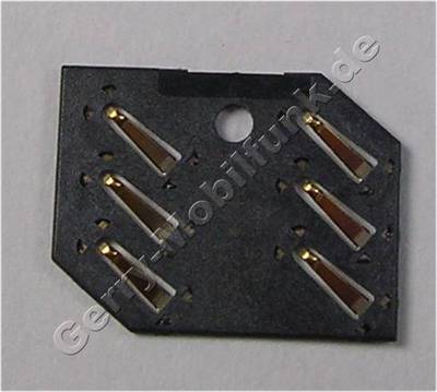 Simkartenleser Nokia Lumia 520 original Sim Konnektor der Platine, Ltbauteil CONN SIM 2X3POL P2.54 15V 1A