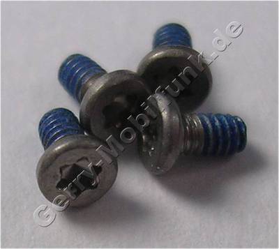 4 Stck Schrauben 1,4x2,5mm Nokia C2-03 Schraubenset Torx TX4 plus  ( IP4 )