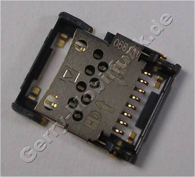Speicherkartenleser Nokia E5 original Kartenleser SD Micro Card ( Transflash ) SMD Lötbauteil mit Mechanik