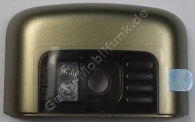 Antennenabdeckung gold Nokia C6-01 original Antennen Cover mit Kamerascheibe, Kameralinse