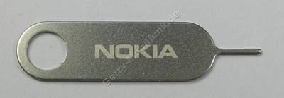 Simkarten Werkzeug Nokia Lumia-525 original ffnungswerkzeug um die Simkarte aus dem Gert zu nehmen, Sim Door Key