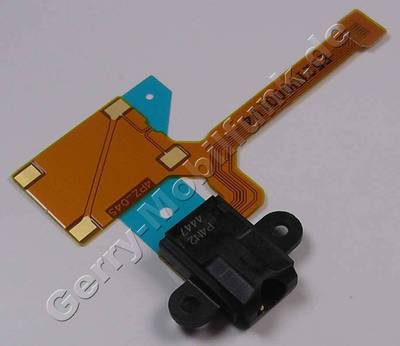 Headset Konnektor Microsoft Lumia 640 XL original Anschlu�buchse vom Kopfh�rer mit Flexkabel und Lautsprecherkontakten