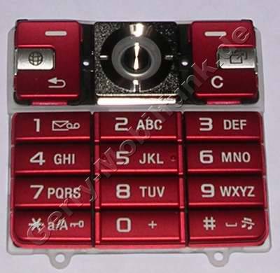 Tastenmatte SonyEricsson K610i rot original Ersatzteil Tastatur